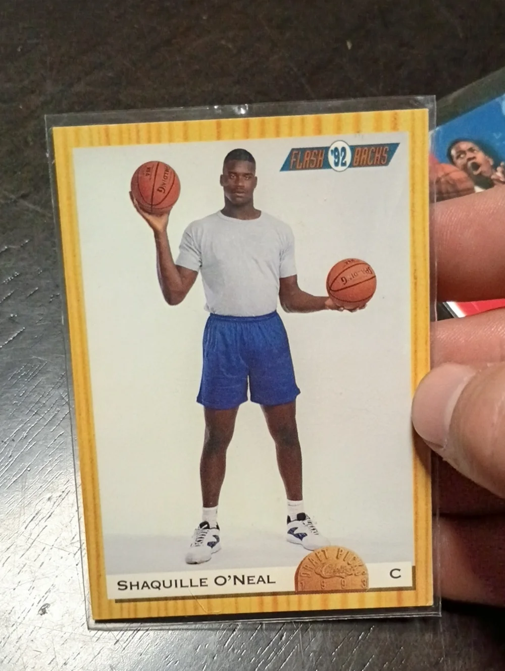 Rookie Cards Shaq & Allan Iverson Bundle Of 2 1992 Flashbacks, 1997 Skybox Cards